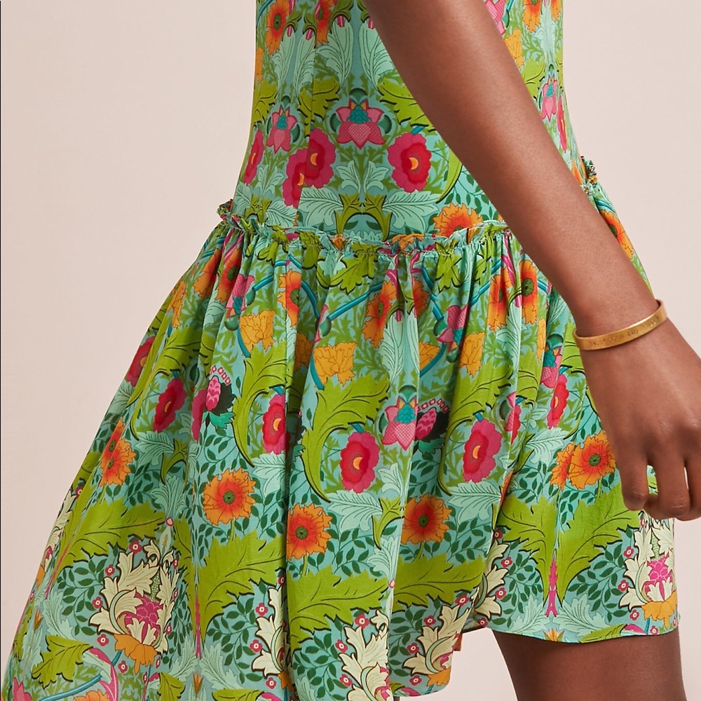 Anthropologie Siddhartha Bansal Garden Drop Waist Dress - Picture 5 of 15
